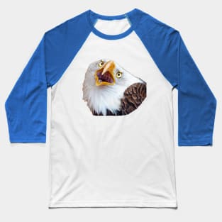 Bald Eagle shout Baseball T-Shirt